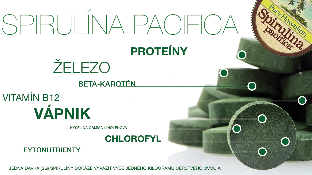 Konzumácia spiruliny a jej účinky: 10 hlavných benefitov