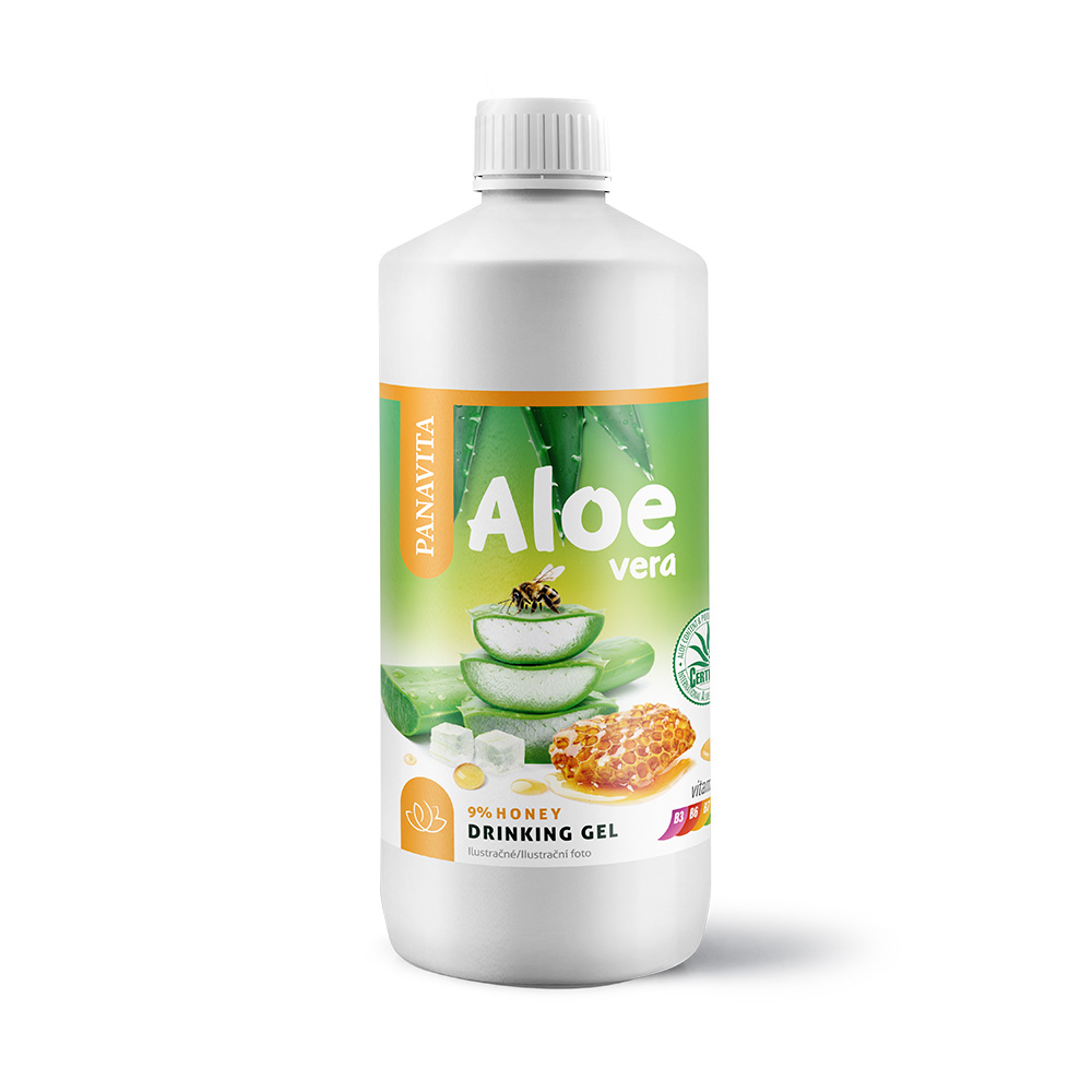 8 jasných rád na posilnenie imunity 3 Aloe Vera gél na pitie s medom