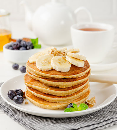 10 skvelých raňajok pre celodennú energiu 5 Ako pripraviť proteínové palacinky s banánom na doplnenie energie