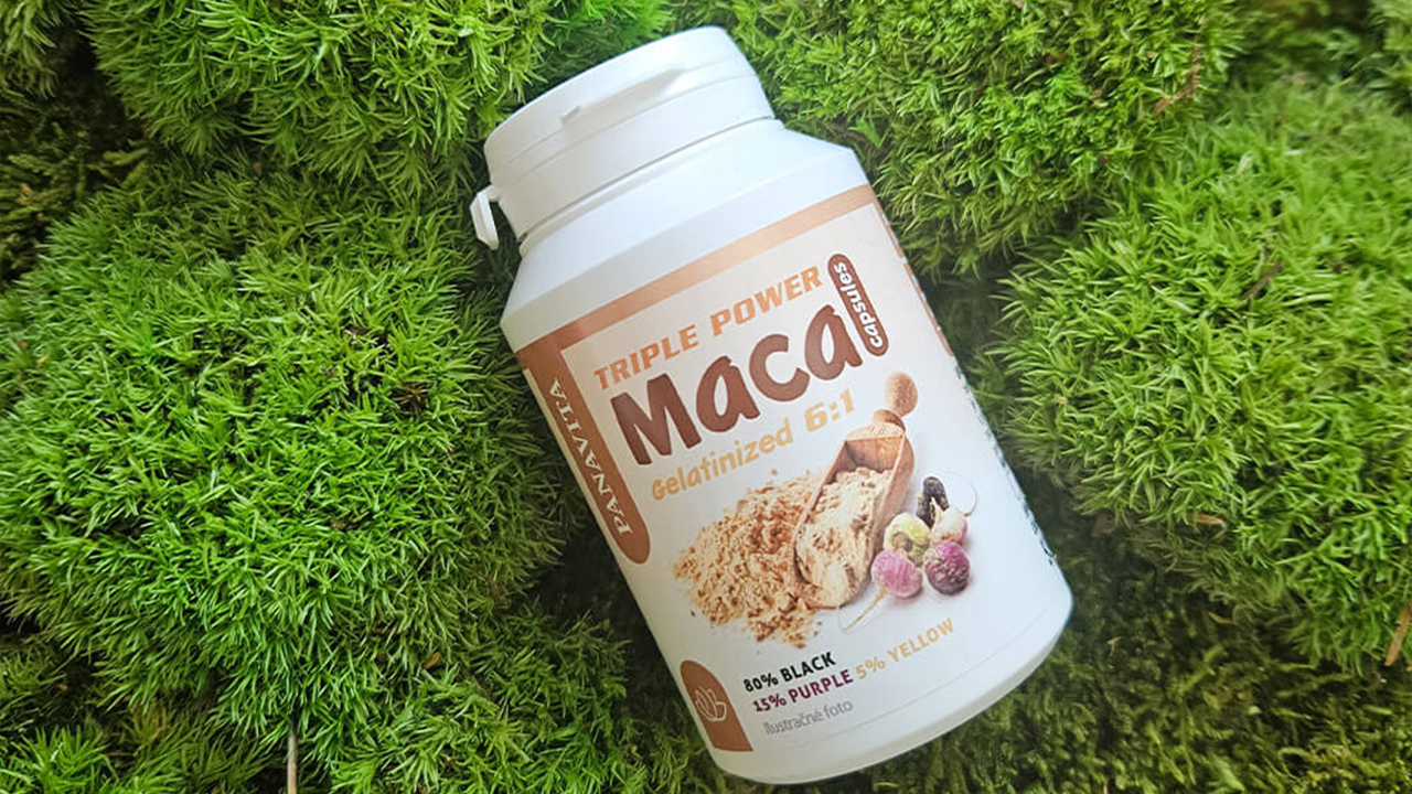 Maca peruánska: 7 výhod podľa odborníkov 3 Želatínovaná Maca Tripple Power (6:1) kapsule