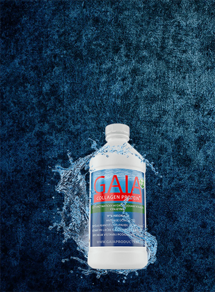 Zbavte sa problémov bolesti kĺbov 4 Gaia collagen protein obohatený o papaín