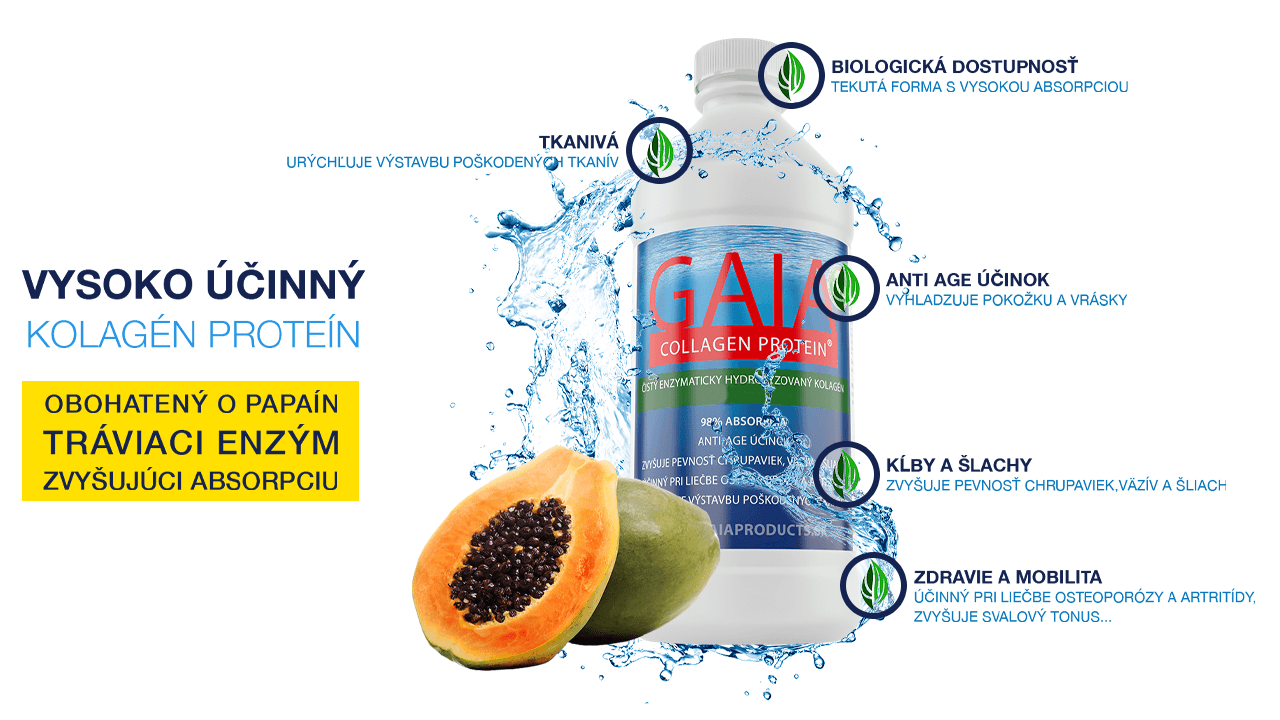 Najlepší kolagén na trhu? Gaia Collagen Protein®