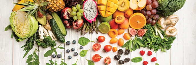 Ovocie a zelenina, vitamíny a minerály na posilnenie imunity