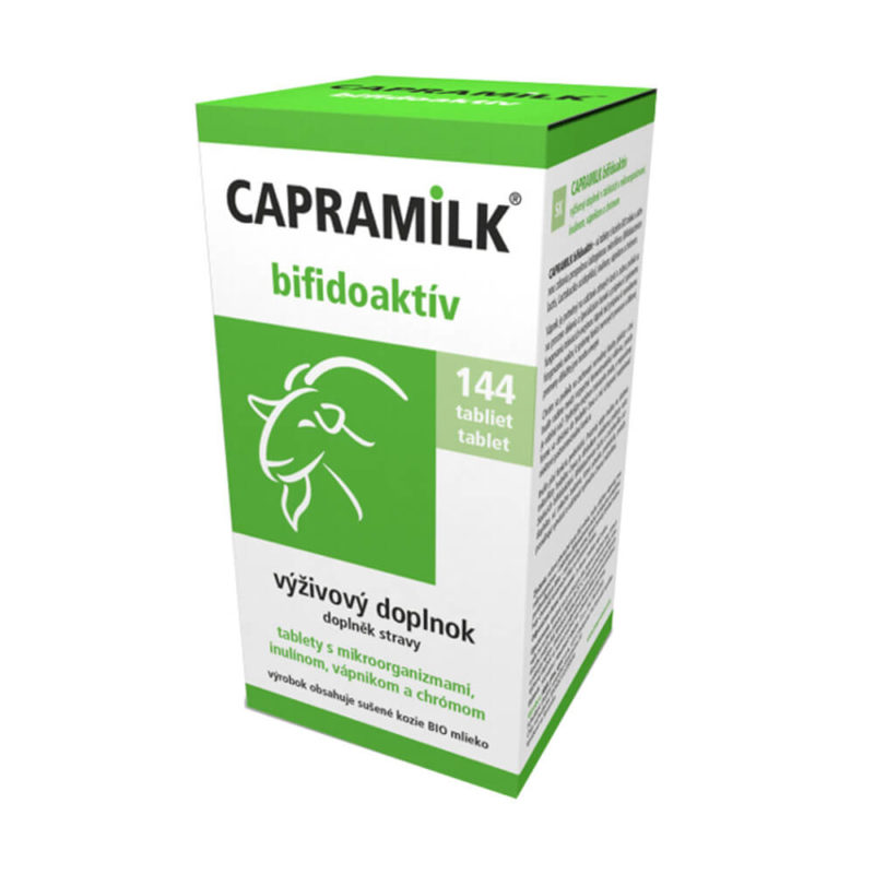 capramilk bifidoaktiv zdravy traviaci system obal