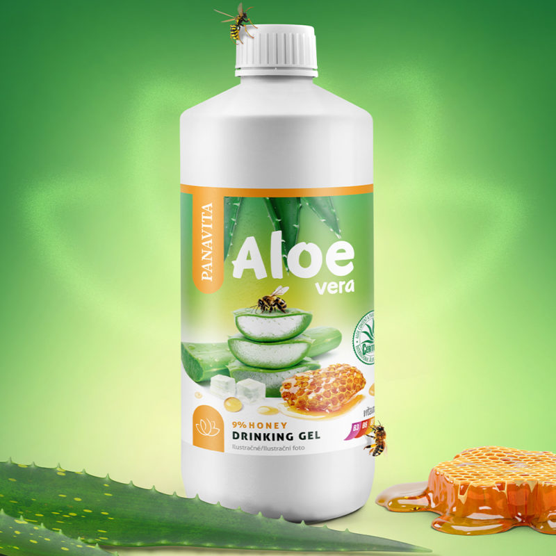 Aloe Vera gél s medom