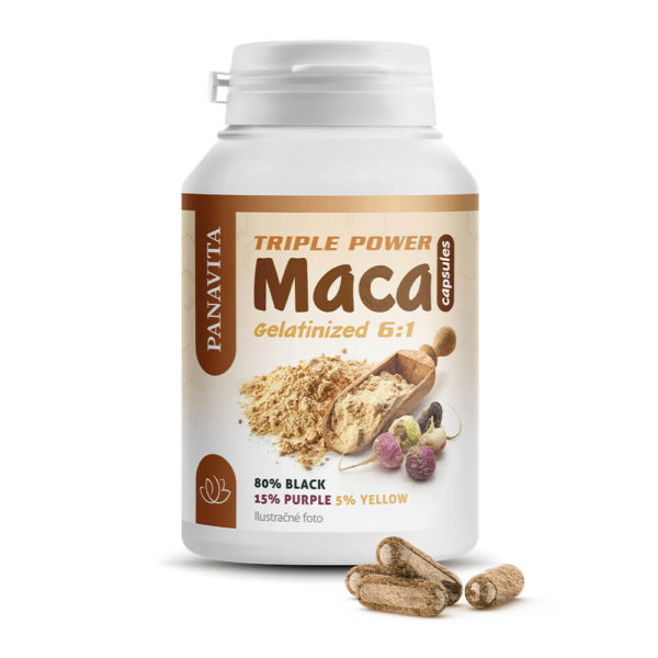 Maca Tripple Power (Gelatinized 6:1) kapsule