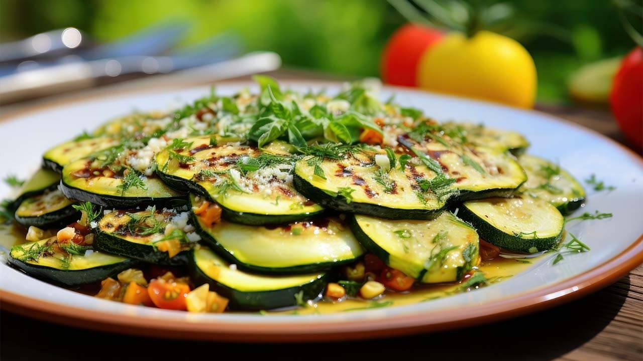 zdravé jedlo s cuketou pre srdce a imunitu