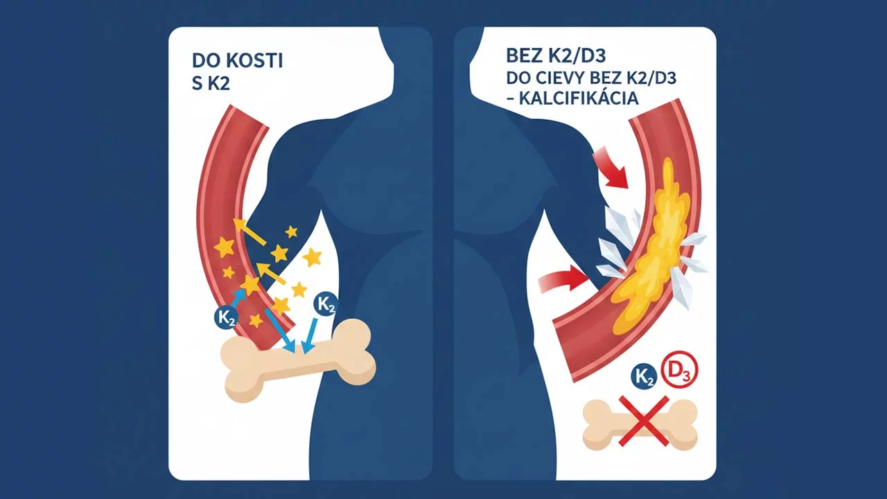 Trápi vás osteoporóza? Prečo vápnik z lekárne kosti nelieči? 4 mechanizmus ukladania vapnika v tele