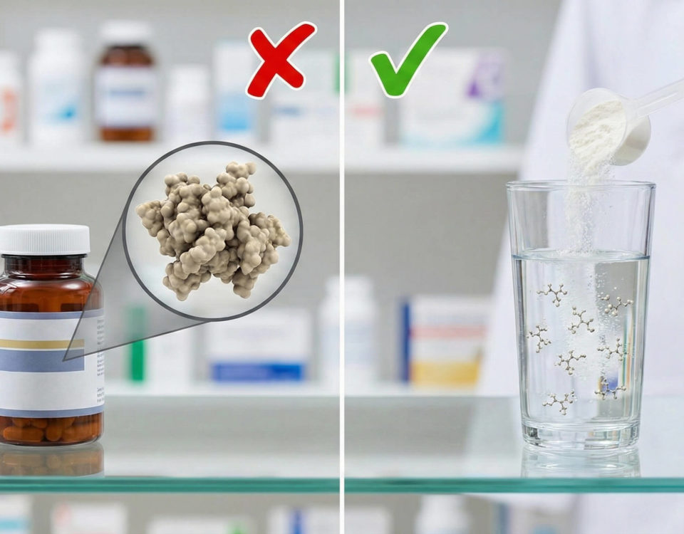 Prečo bežné kolagény z lekárne nefungujú?